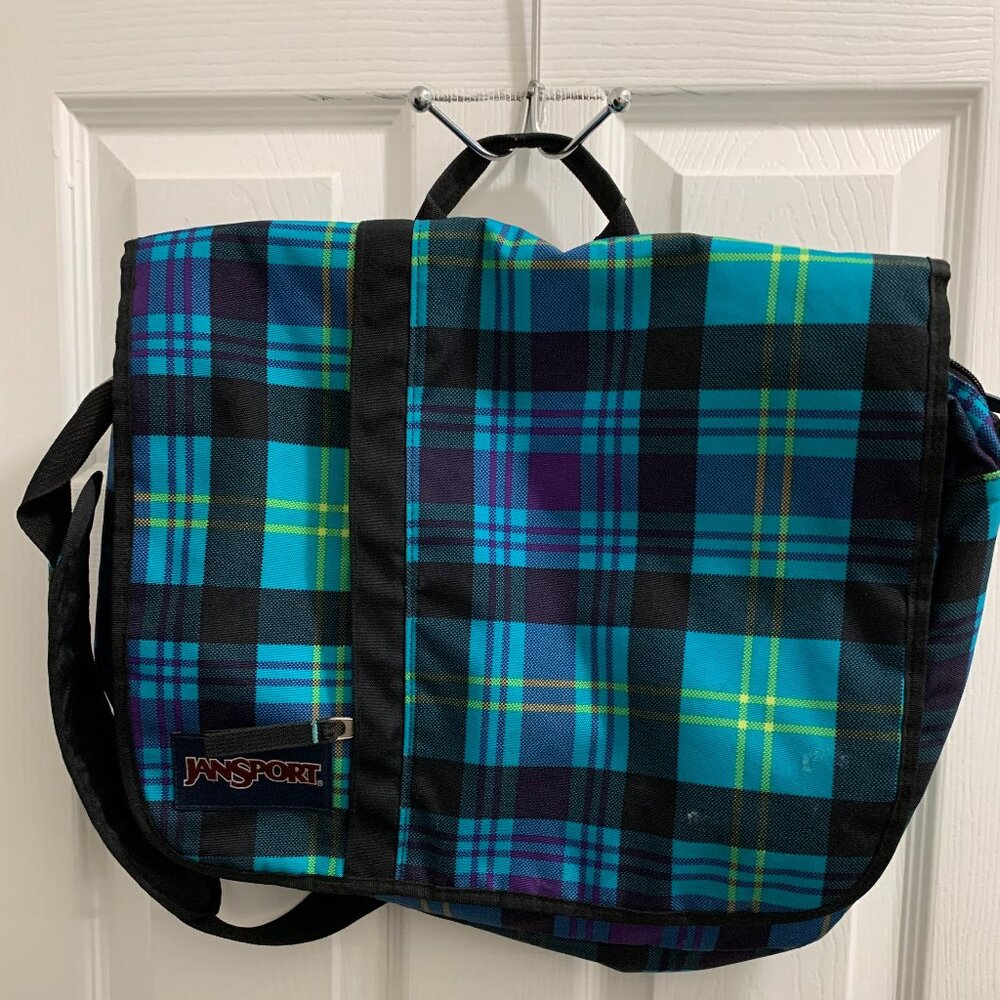 JanSport  Men & Women Multicolor Extra Spacious Messenger Bag .
